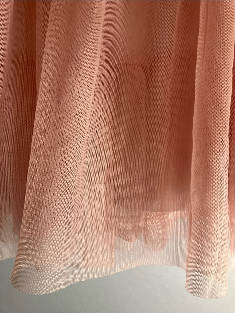 btween Pink Tulle Skirt with Silver Heart Accents - Picture 6 of 9